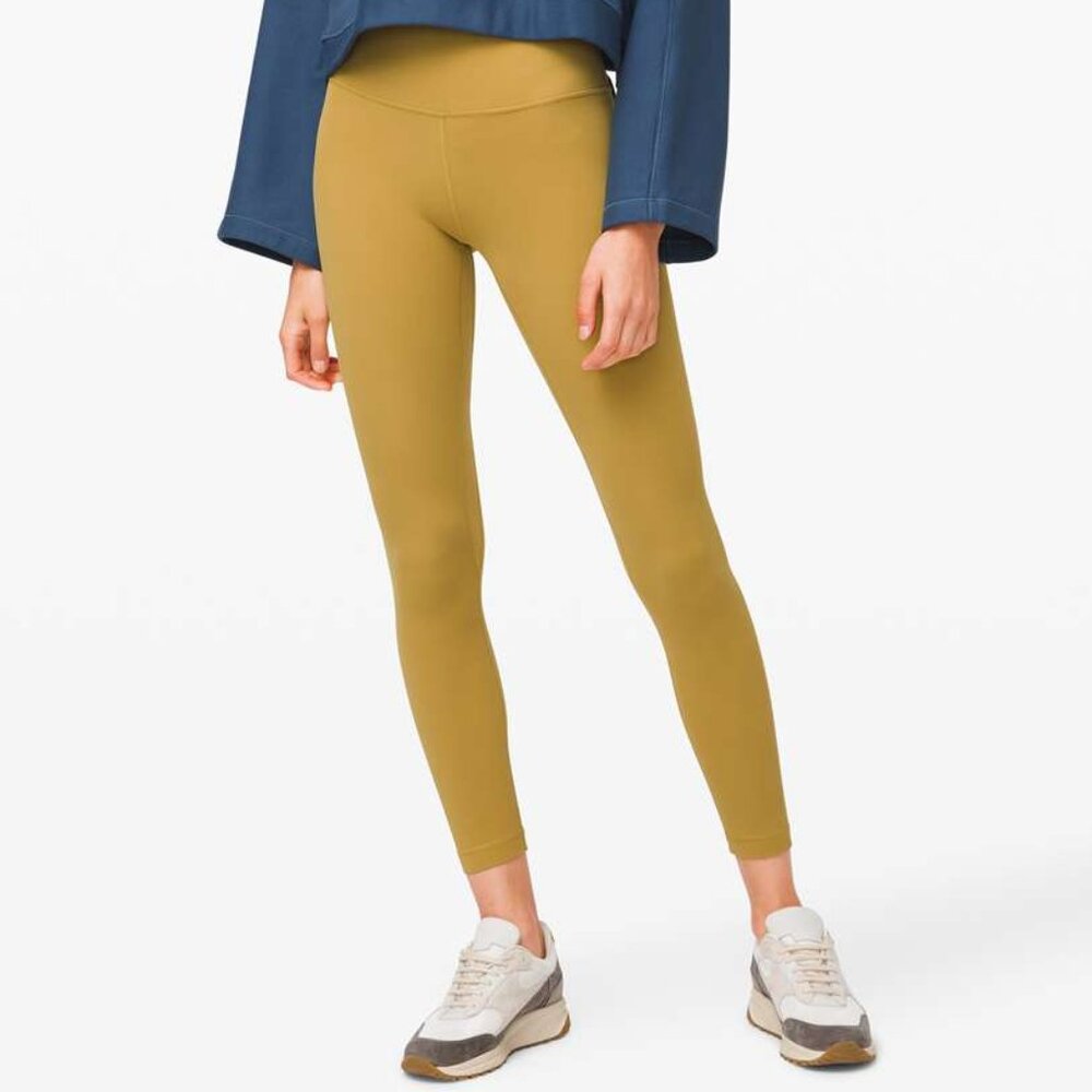 [Lululemon] Align Pant II 25" in Grape Leaf 4 + Free Lulu Tote Bag